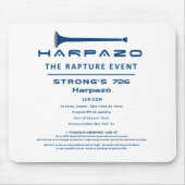 Harpazo Rapture Event Muismat (Voorkant)