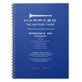 Harpazo Rapture Event Notitieboek (Voorkant)