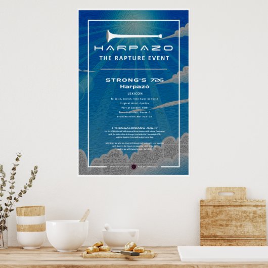 Harpazo Rapture Event Poster (Keuken)