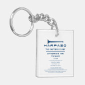 Harpazo Rapture Event Sleutelhanger (Voorkant Links)