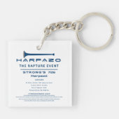 Harpazo Rapture Event Sleutelhanger (Achterkant)