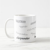 Harpenden Fonts Koffiemok (Links)