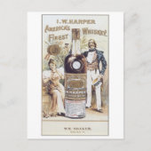 Harper Americas Finest Whiskey Briefkaart (Voorkant)