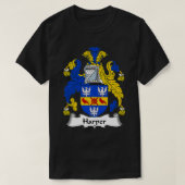 Harper Coat of Arms Family Crest 60th T-shirt (Design voorkant)