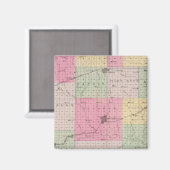 Harper County, Kansas Magneet (Voorkant / Achterkant)