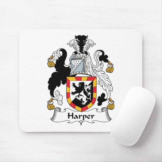 Harper Family Crest Muismat (Met muis)