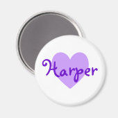 Harper in Paars Magneet (Voorkant / Achterkant)