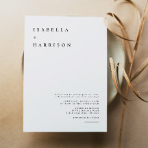 Harper - Modern minimalist Simple Serif Wedding