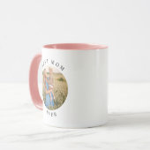 HARPER Modern Round Foto Best Mama Ever Coffee Mok (Voorkant links)