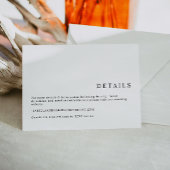 HARPER Moderne Minimalistische Kaart met details v