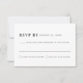 HARPER Moderne Minimalistische Klassieke seriële s Kaart (Voorkant)