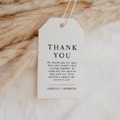 Harper - Moderne minimalistische seriefabricage Cadeaulabel