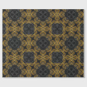 Harper Rush Midnight Elegance Baroque Cadeaupapier (Vlak)