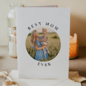 HARPER Simple Best Mam Ever Photo Moederdag Kaart