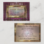 Harperglam Pearl Professional Business Visitekaartje (Voorkant / Achterkant)