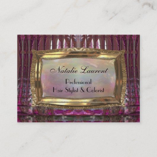 Harperglam Pearl Professional Business Visitekaartje (Voorkant)