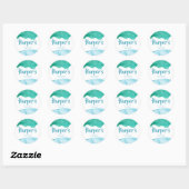 Harper's Bat Mitzvah Ronde Sticker (Vel)