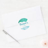 Harper's Bat Mitzvah Ronde Sticker (Envelop)