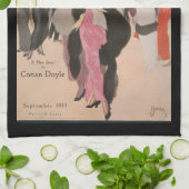 Harper's Bazaar fall fashion 1913 art deco Theedoek (Gevouwen)