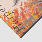 Harper's Bazaar herfstmode 1913 art deco Tissuepapier (Detail)
