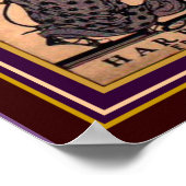 Harpers Bazar Art Deco Hoesje 16 x 20 Poster (Hoek)