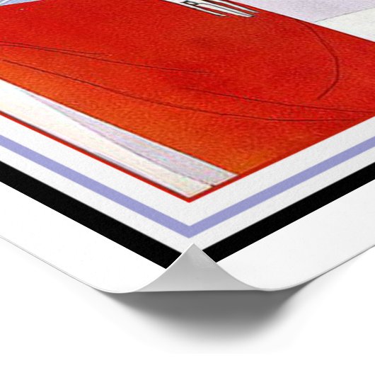 Harpers Bazar Art Deco Hoesje Poster 12 x 16 (Hoek)