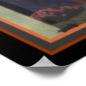 Harpers Bazar-Barbier 1914 Deco Hoesje 16 x 20 Poster (Hoek)