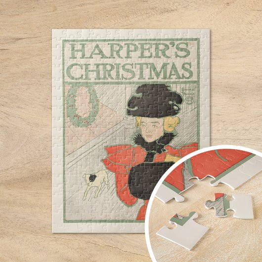 Harper's Christmas 1896 Legpuzzel