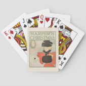 Harper's Christmas 1896 Pokerkaarten (Achterkant)
