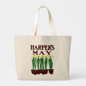 Harper's Edward Penfield Daffodils uit 1899 Grote Tote Bag (Achterkant)