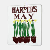 Harper's Edward Penfield Daffodils uit 1899 Keramisch Ornament (Links)