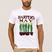 Harper's Edward Penfield Daffodils uit 1899 T-shirt (Voorkant)