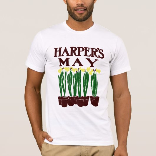 Harper's Edward Penfield Daffodils uit 1899 T-shirt (Voorkant)