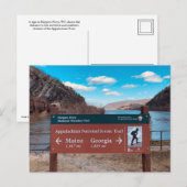 Harpers Ferry Appalachian Trail Briefkaart (Voorkant / Achterkant)