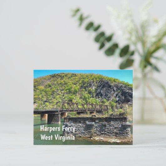 Harpers Ferry Briefkaart (Staand voorkant)