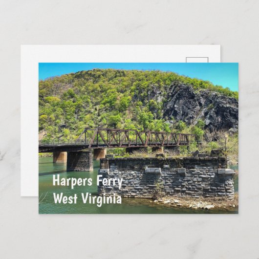 Harpers Ferry Briefkaart (Voorkant / Achterkant)