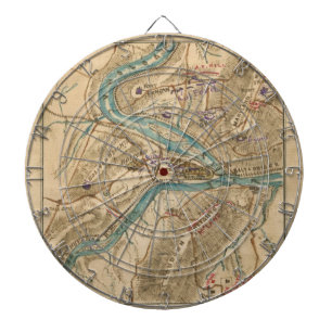  Harpers Ferry Civil War Map (1862) Dartbord