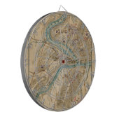 Harpers Ferry Civil War Map (1862) Dartbord (Voorkant Links)