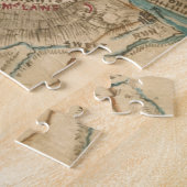  Harpers Ferry Civil War Map (1862) Legpuzzel (Zijkant)