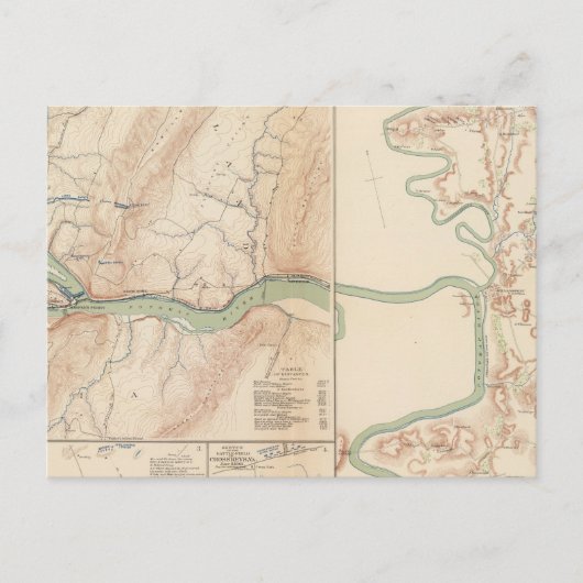 Harper's Ferry, Hagerstown, Funkstown Briefkaart (Voorkant)