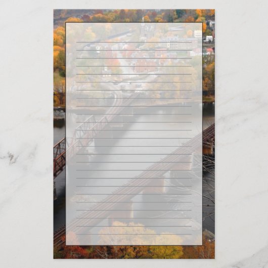 Harpers Ferry in de Herfst Briefpapier (Voorkant)