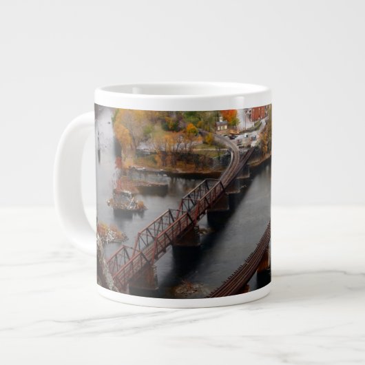 Harpers Ferry in de Herfst Grote Koffiekop (Links)