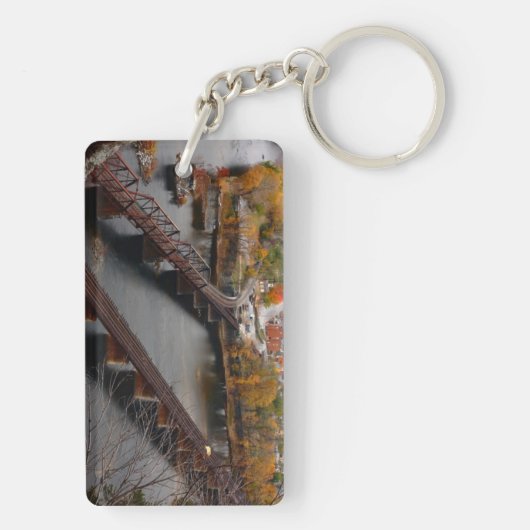 Harpers Ferry in de Herfst Sleutelhanger (achterkant)