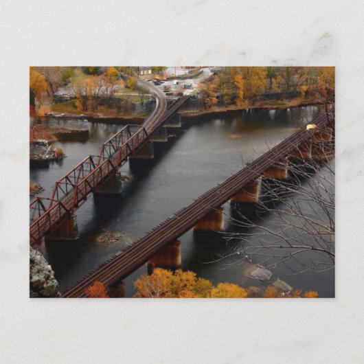 Harpers Ferry in the Fall Briefkaart (Voorkant)