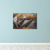 Harpers Ferry in the Fall Canvas Afdruk (Insitu (Houten vloer))