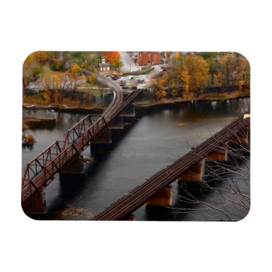 Harpers Ferry in the Fall Magneet (Horizontaal)