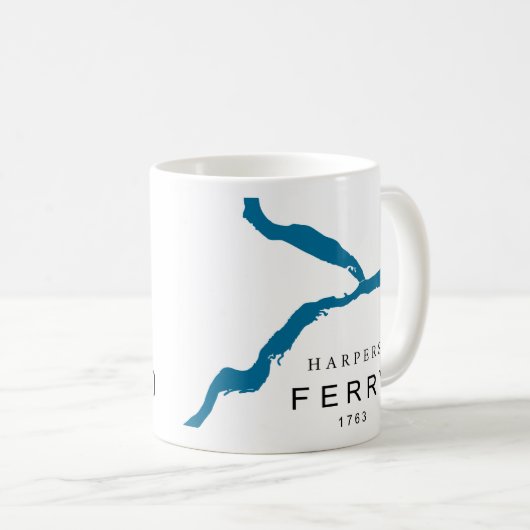 Harpers Ferry koffie mok (Voorkant rechts)