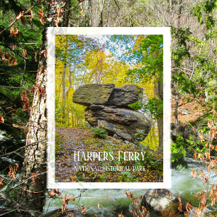Harpers Ferry, Loudoun Trail, Herfst Briefkaart