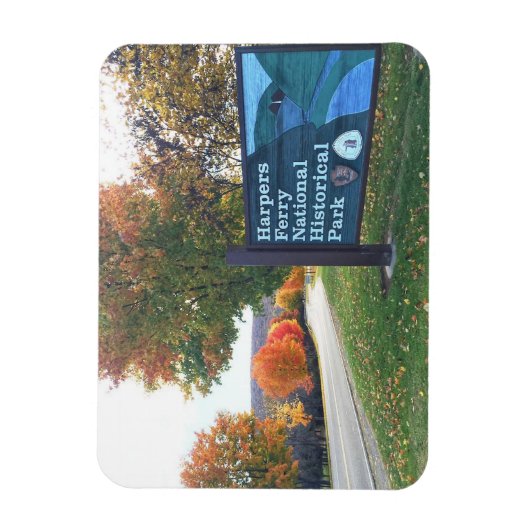 Harpers Ferry National Historical Park Entrance Magneet (Verticaal)
