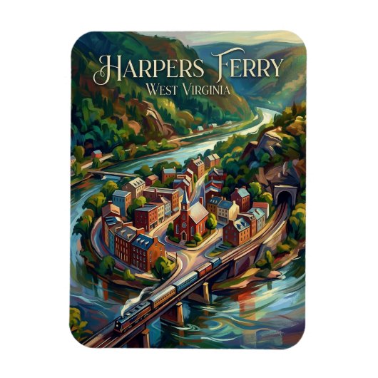 Harpers Ferry National Historical Park Magneet (Verticaal)